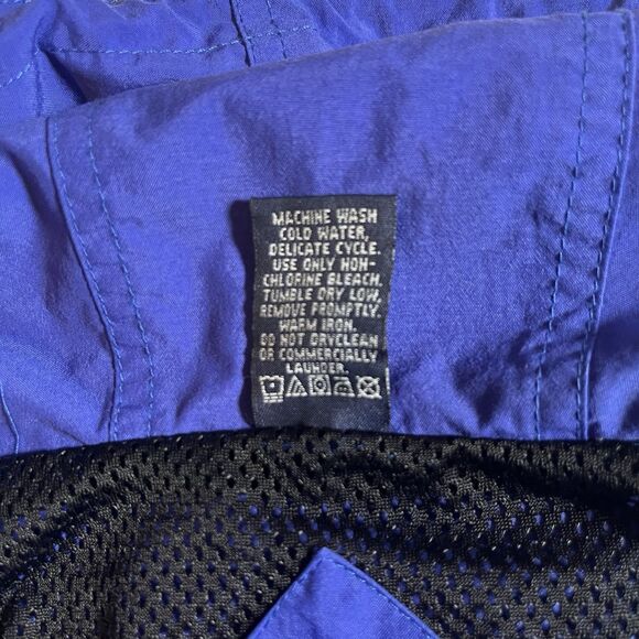 Vantage Windbreaker Men's Drawstring Hood & Hem Packable Into Front Zip Pocket - Picture 5 of 10